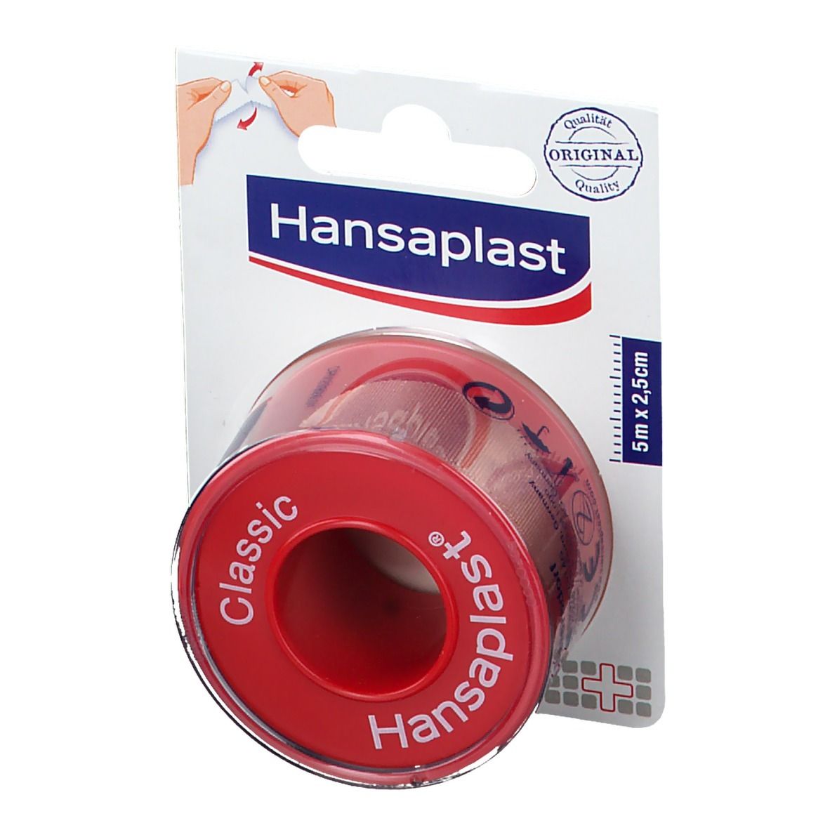 Hansaplast Med Hechtpleister Classic 2.5cm x 5m