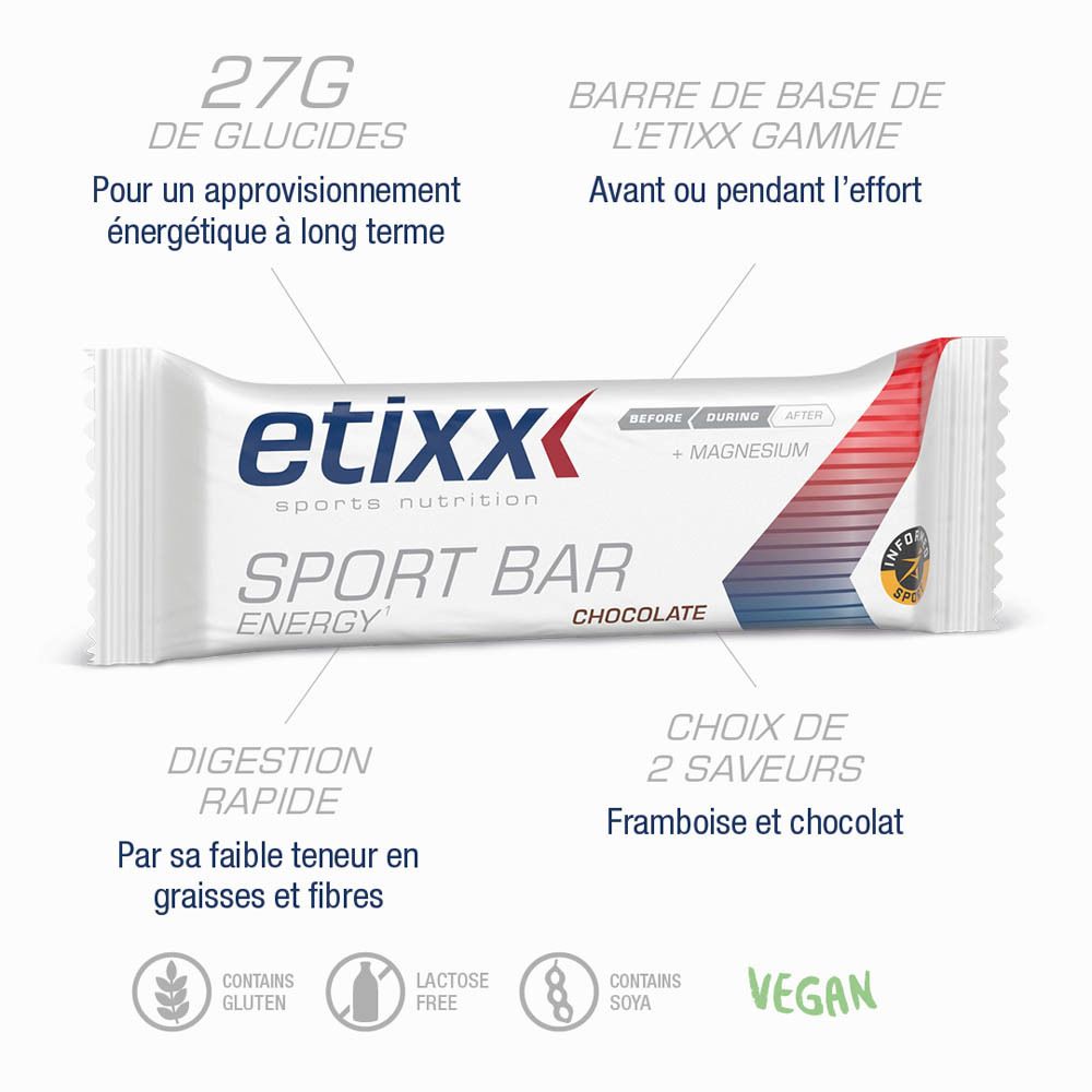 Etixx Energy Sport Bar Chocolate