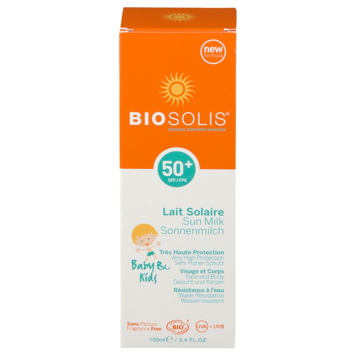 Milk kids SPF 50+ face and body