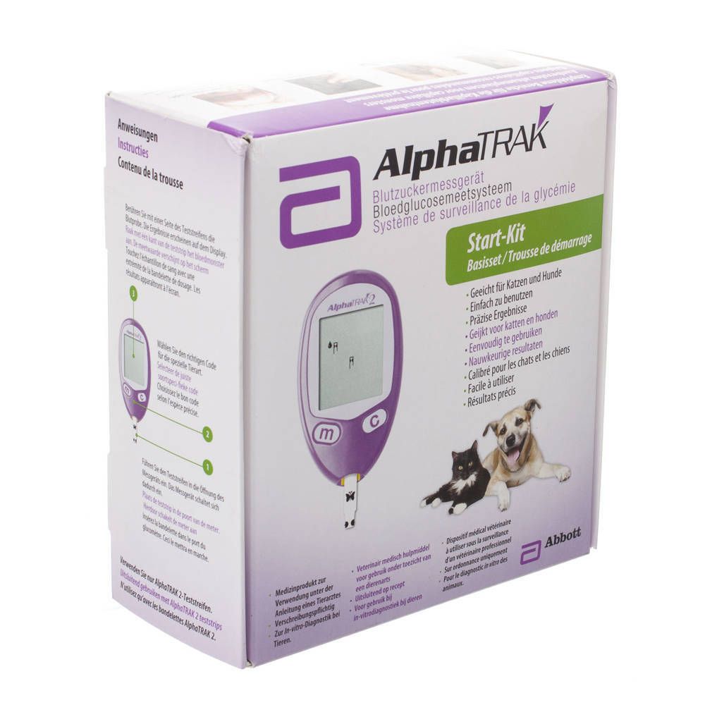 Alphatrak Start-Kit Mesurer Glycémie