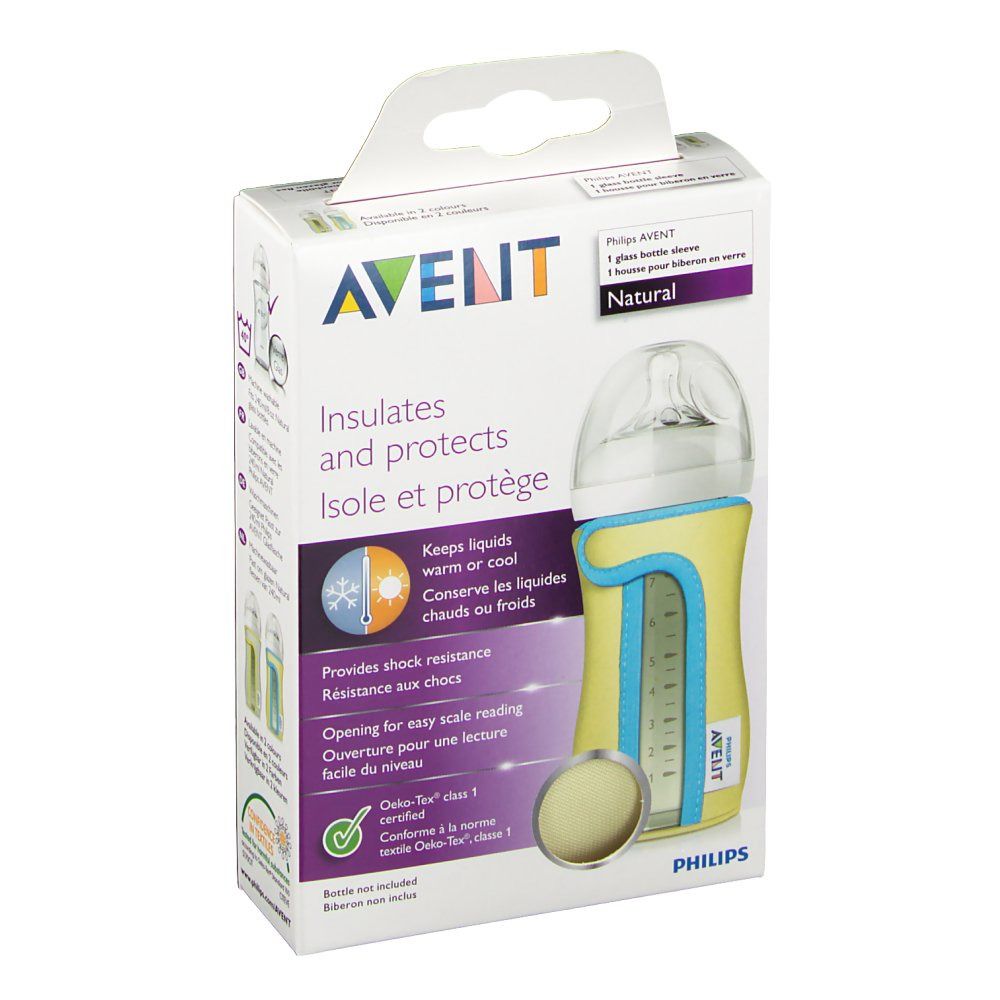 Avent Hoes Zuigfles Glas 240 ml