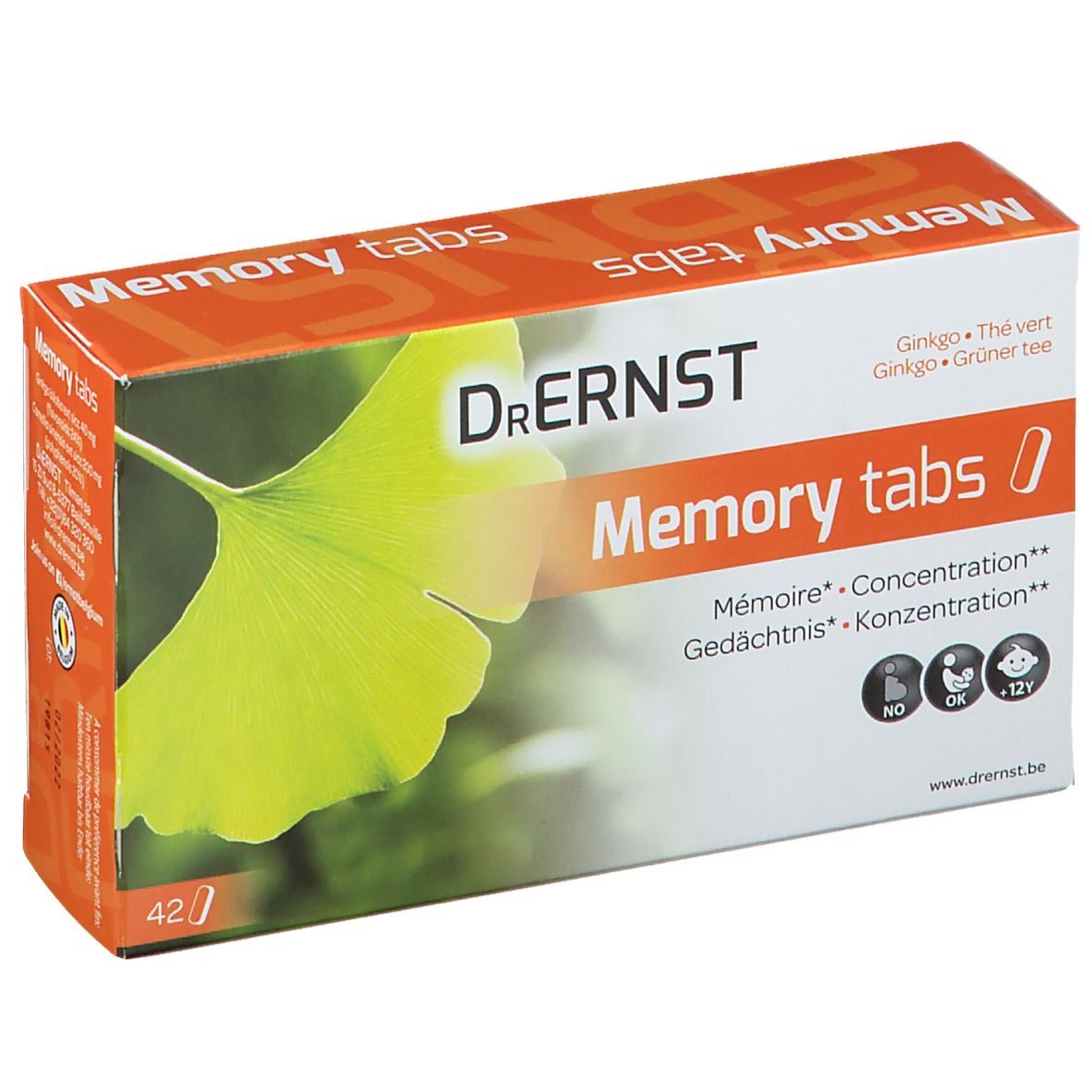 Dr Ernst Memorytabs