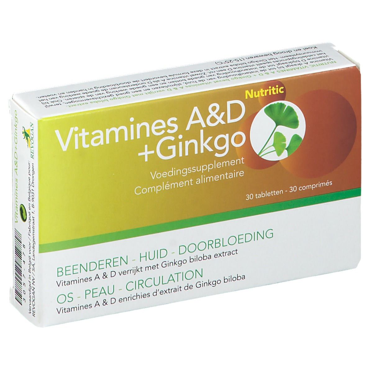 Nutritic Vitamines A & D Ginkgo
