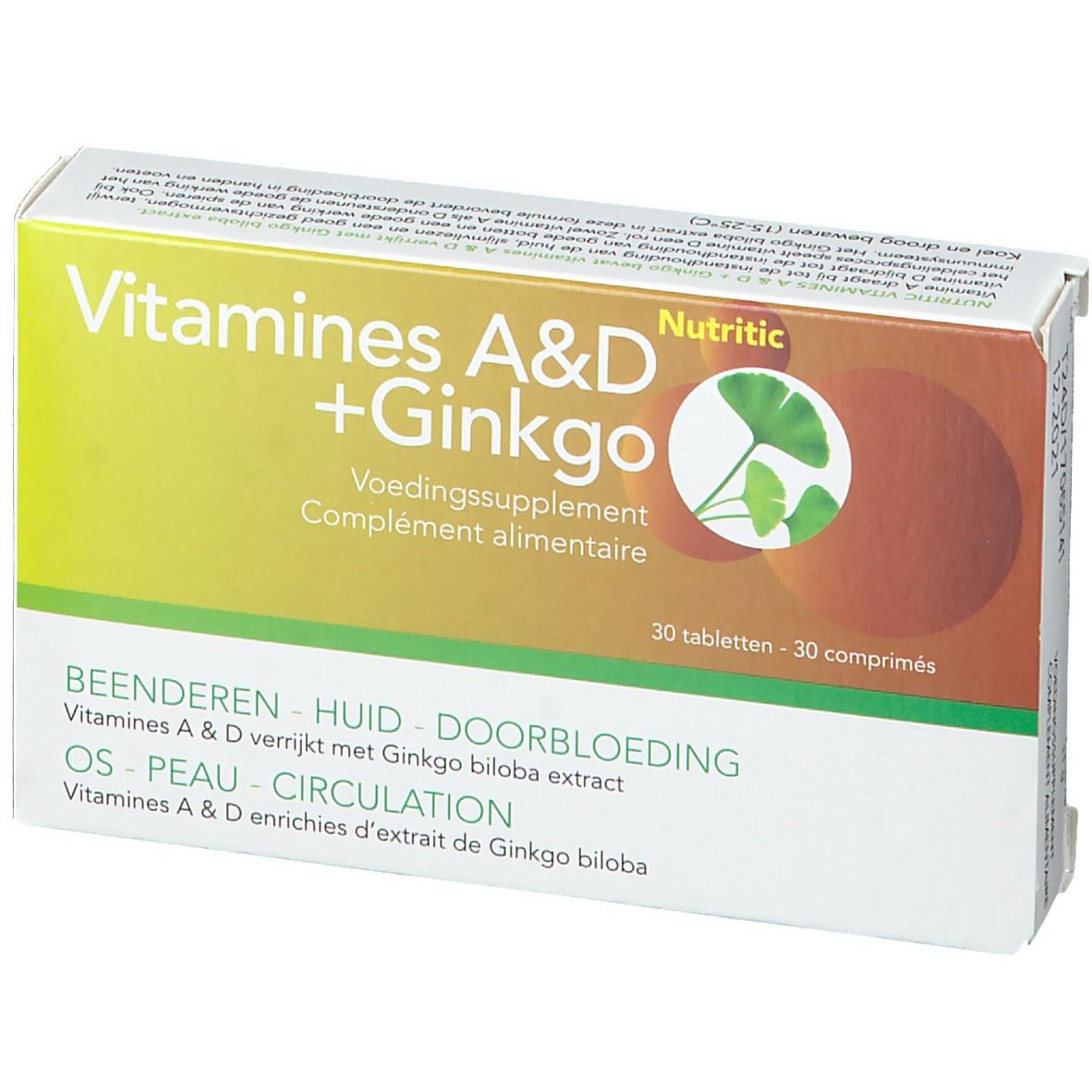 Nutritic Vitamines A & D Ginkgo