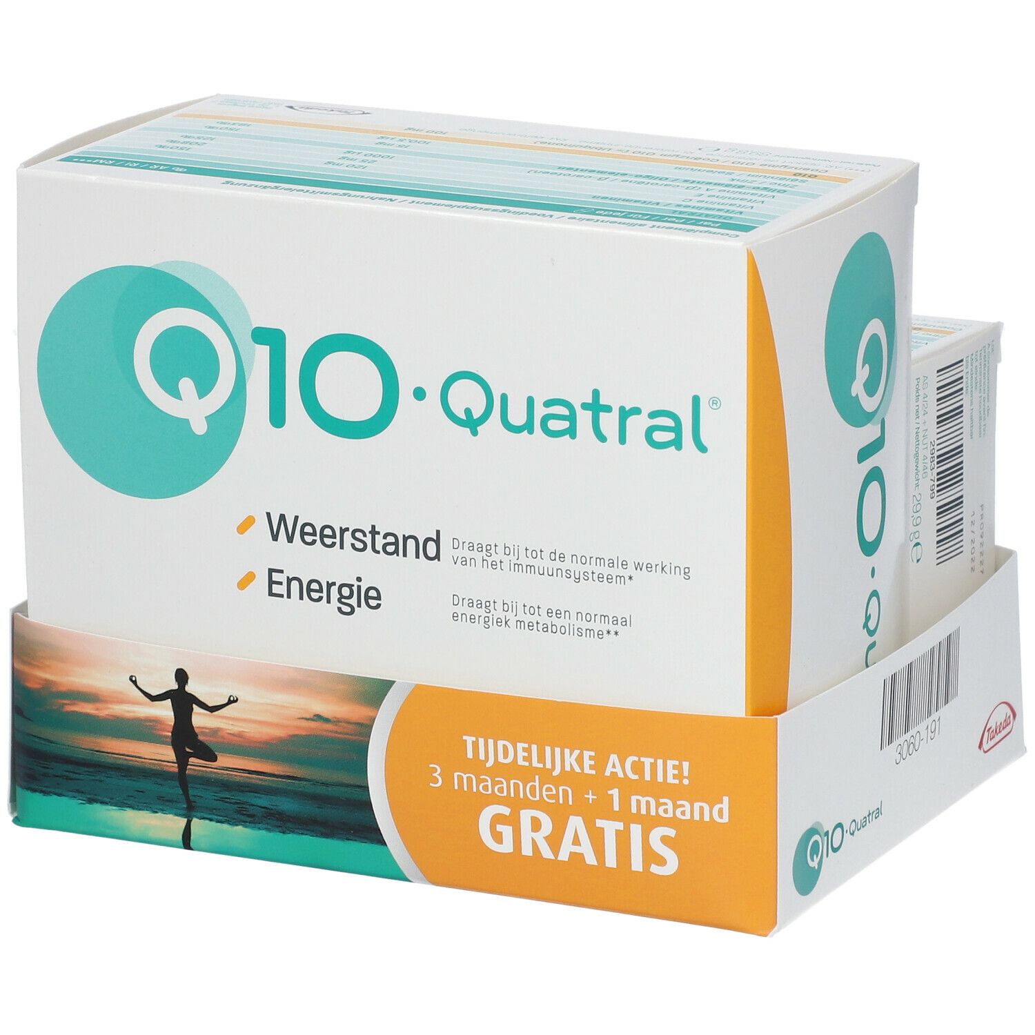 Q10-Quatral Immunité & Énergie - 3 Mois + 1 Mois GRATUIT