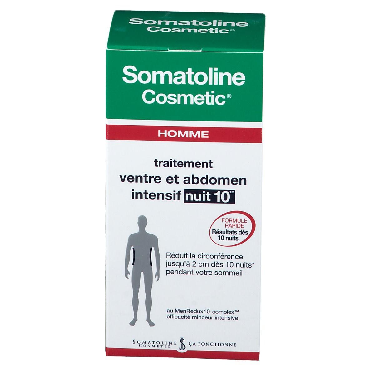 Somatoline Cosmetic Homme Intensieve buik en buikzone nachtkuur 10™