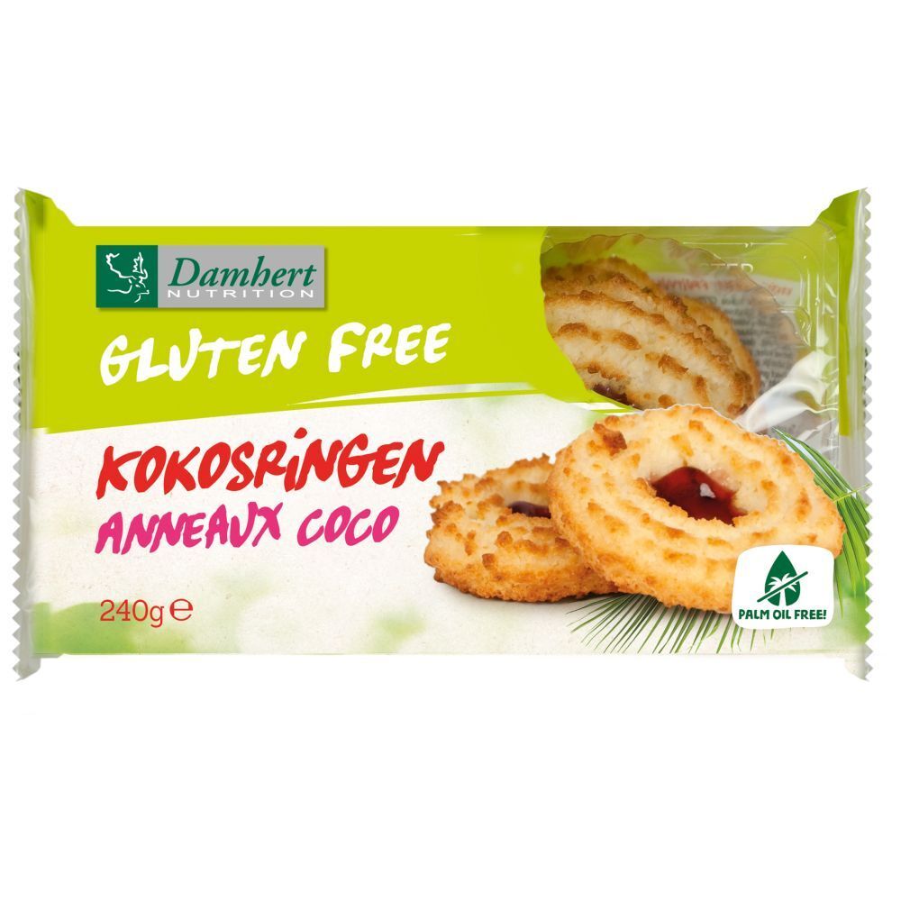 Damhert Glutenvrije Kokosringen Fruit