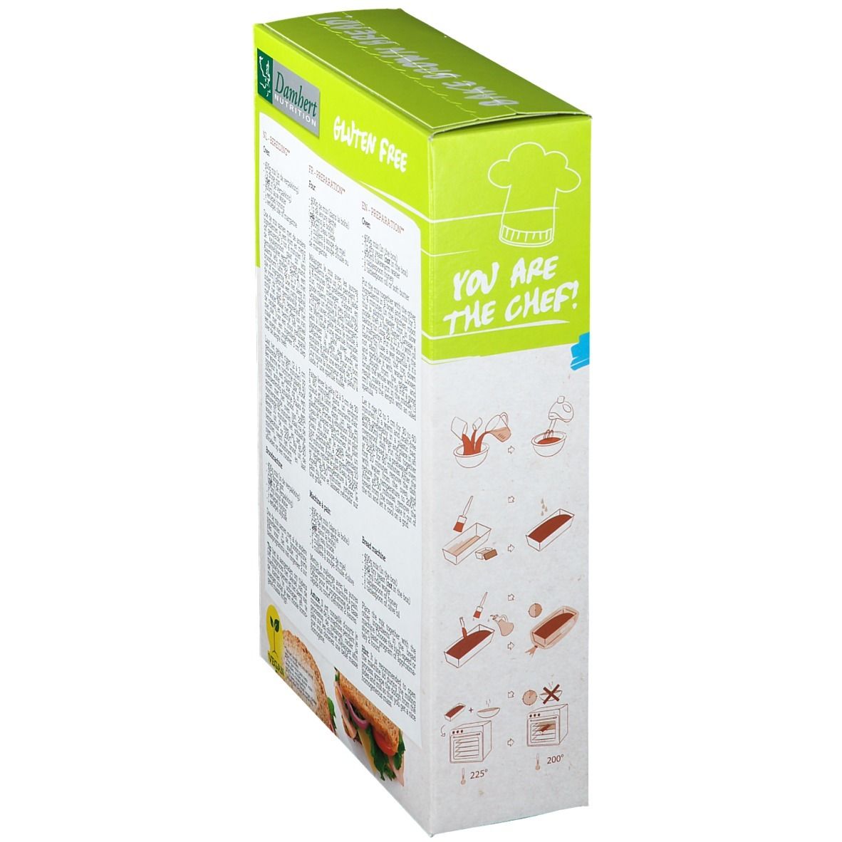 Damhert Mix Pain Brun Sans Gluten