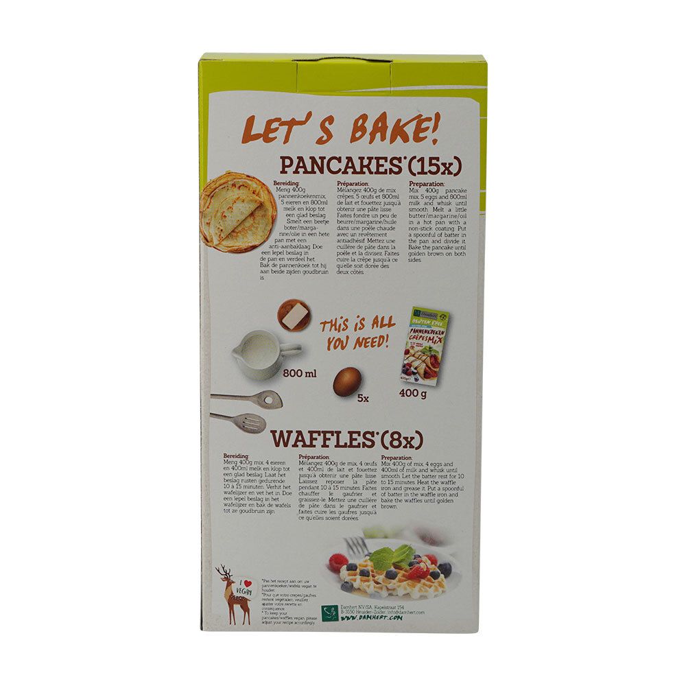 Damhert Mix Crêpes/Gaufres Sans Gluten