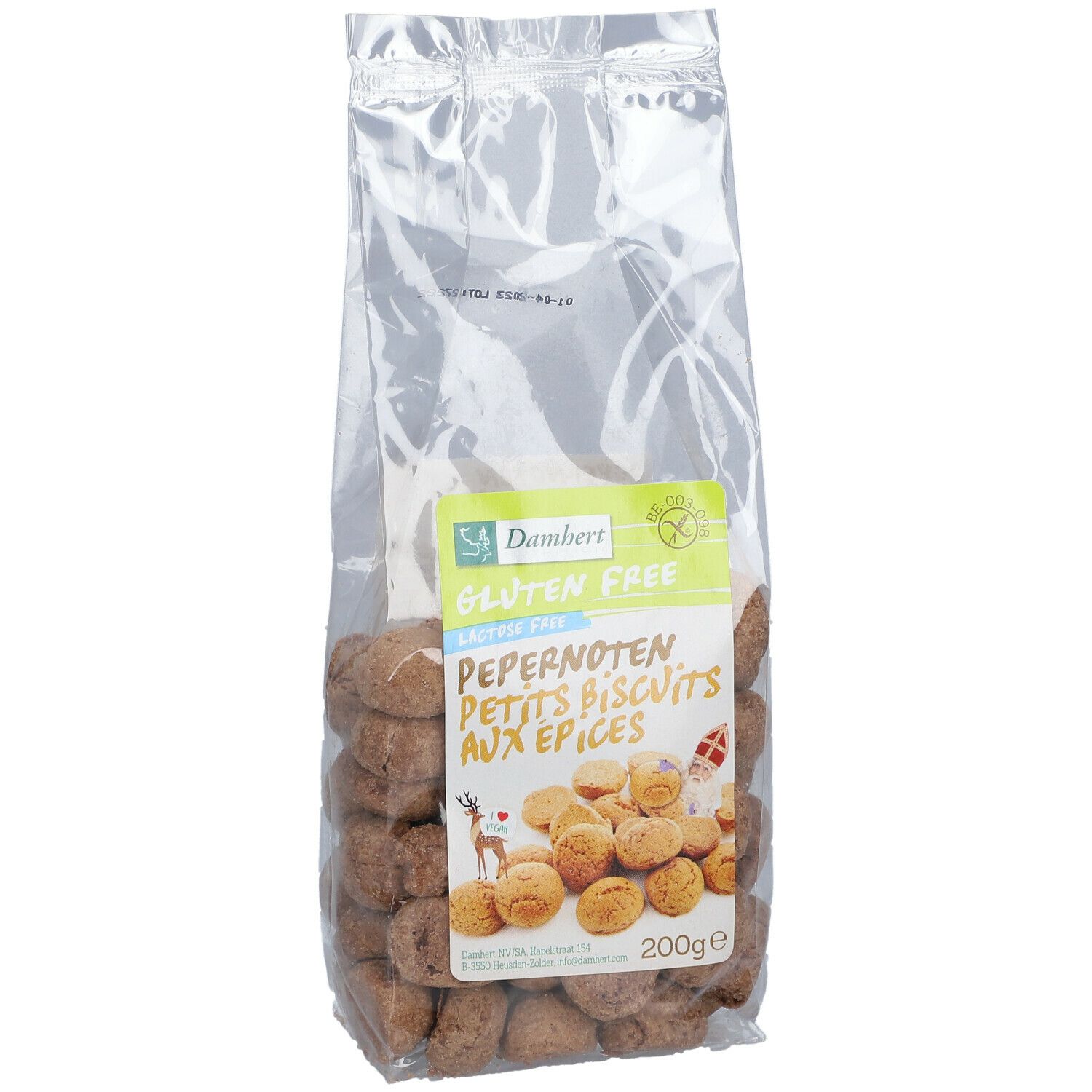 Damhert Pepernoten Glutenvrij