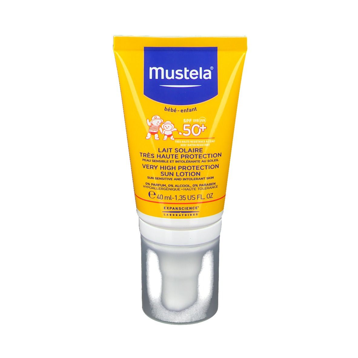 Mustela Bébé Lait Solaire SPF50+ Visage