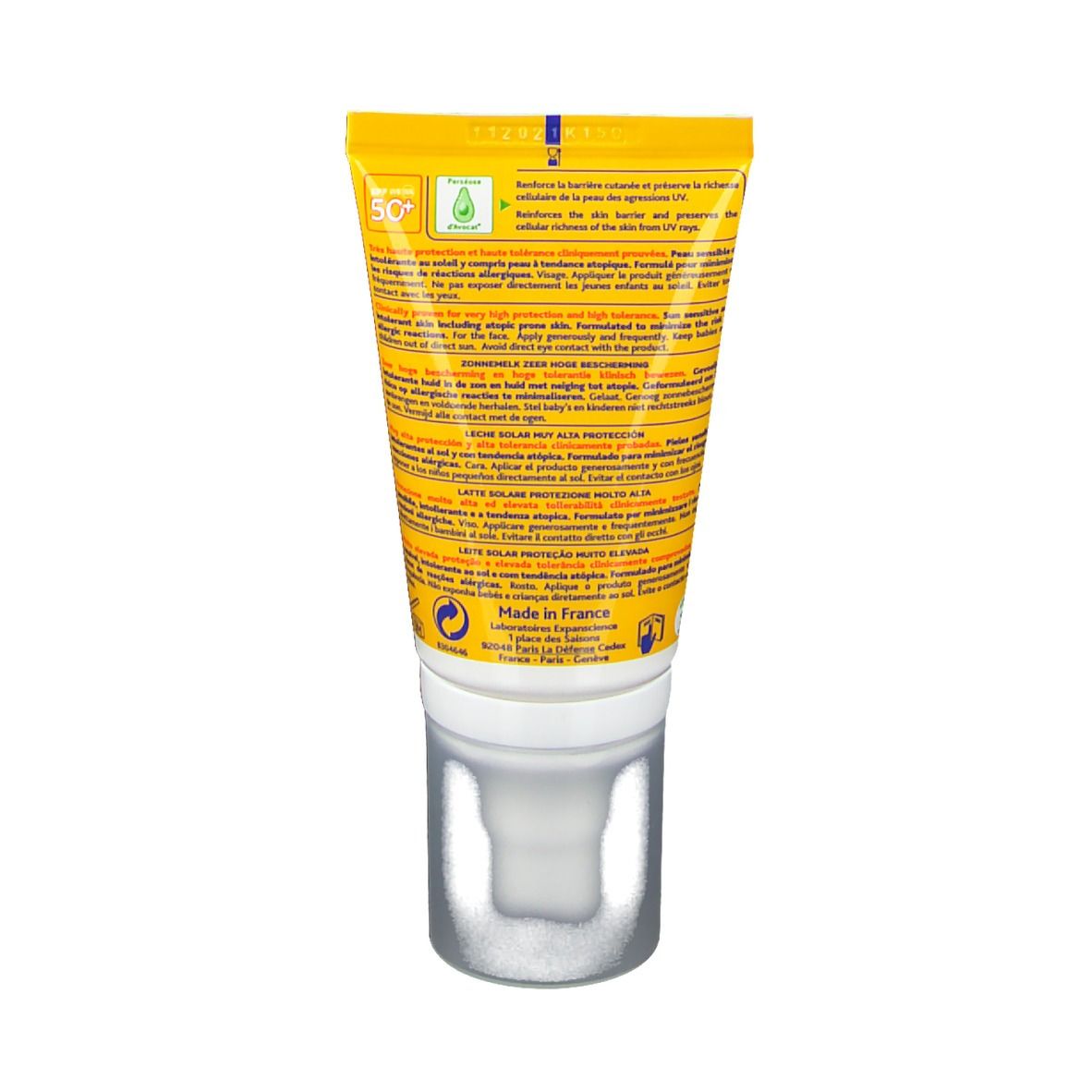 Mustela Bébé Lait Solaire SPF50+ Visage