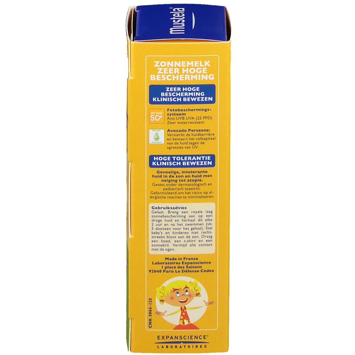 Mustela Bébé Lait Solaire SPF50+ Visage