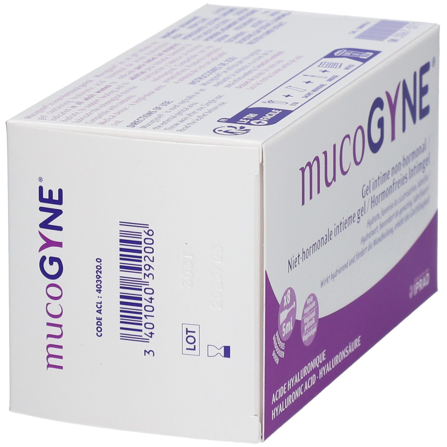 Mucogyne® Gel Intime Non Hormonal Unidoses