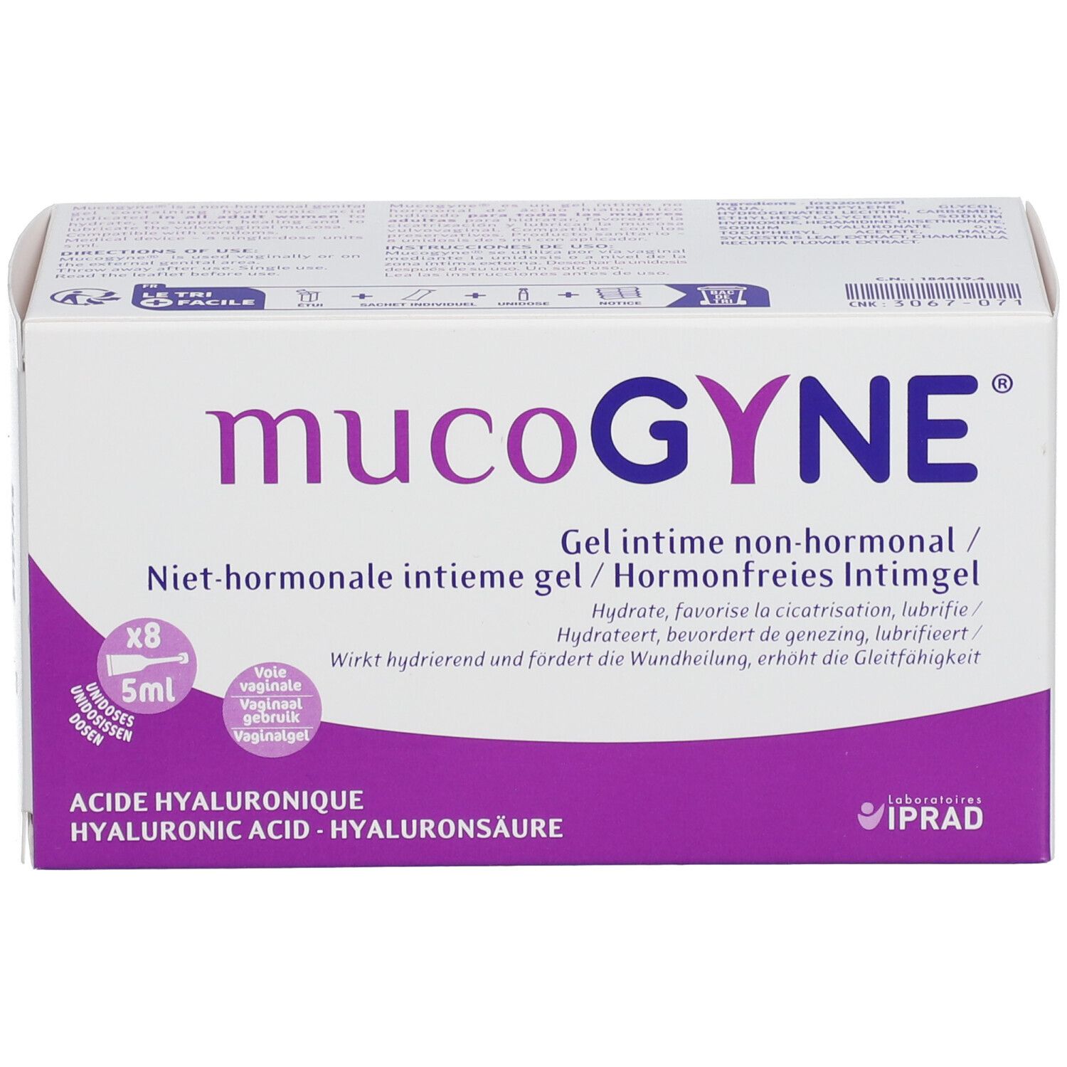 Mucogyne® Gel Intime Non Hormonal Unidoses