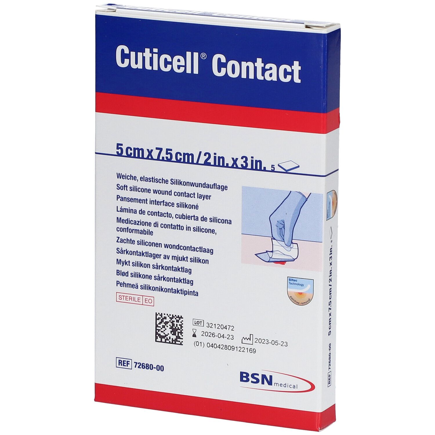 Cuticell® Contact 5 x 7,5 cm