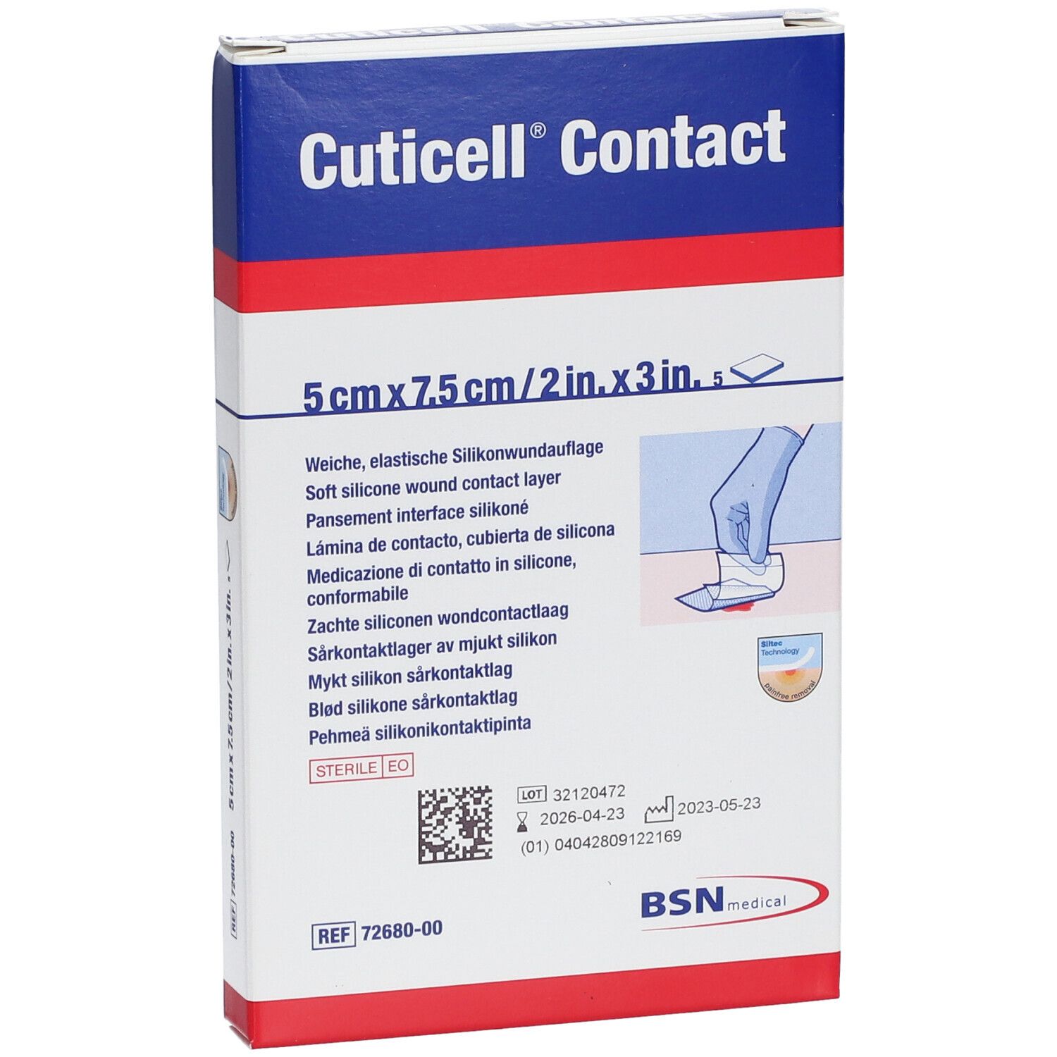 Cuticell® Contact 5 x 7,5 cm