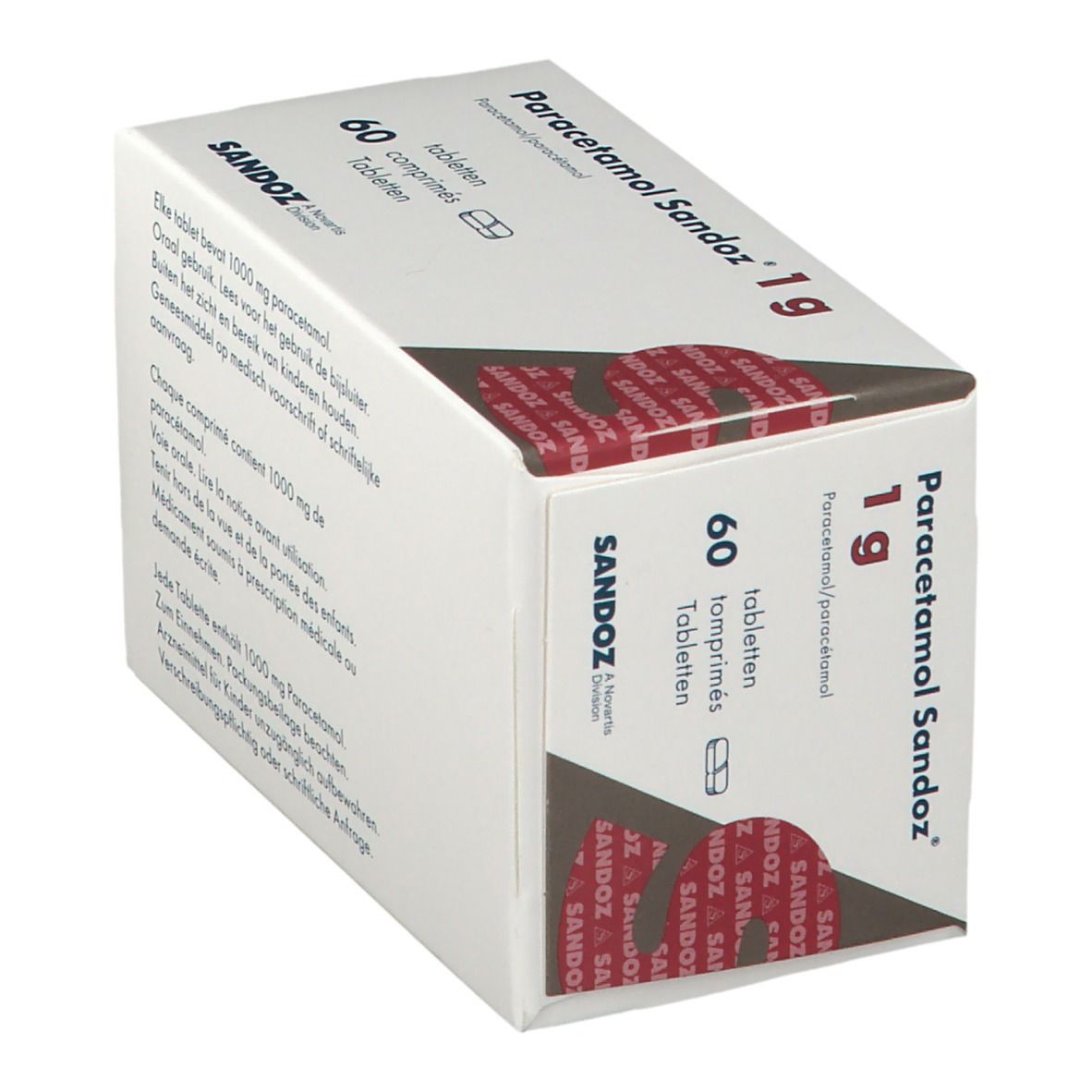 Paracetamol Sandoz 1g