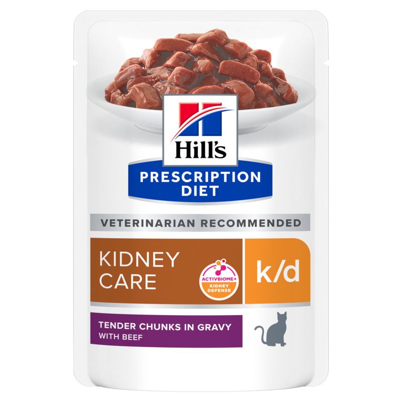 Hill's Prescription Diet Feline K/D Kidney Care Beef