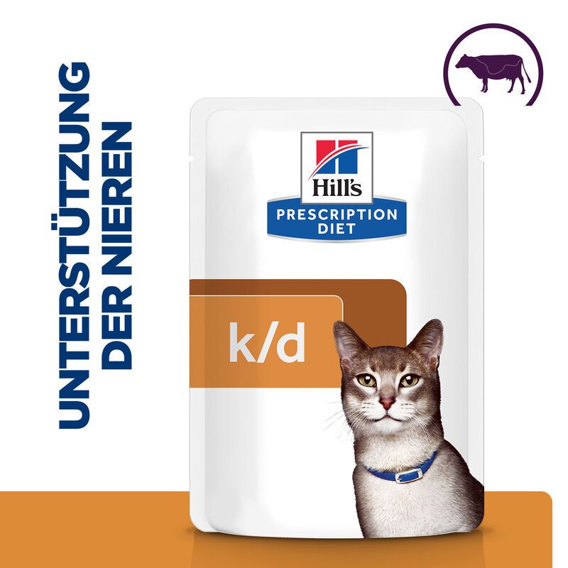 Hill's Prescription Diet Feline K/D Kidney Care Beef