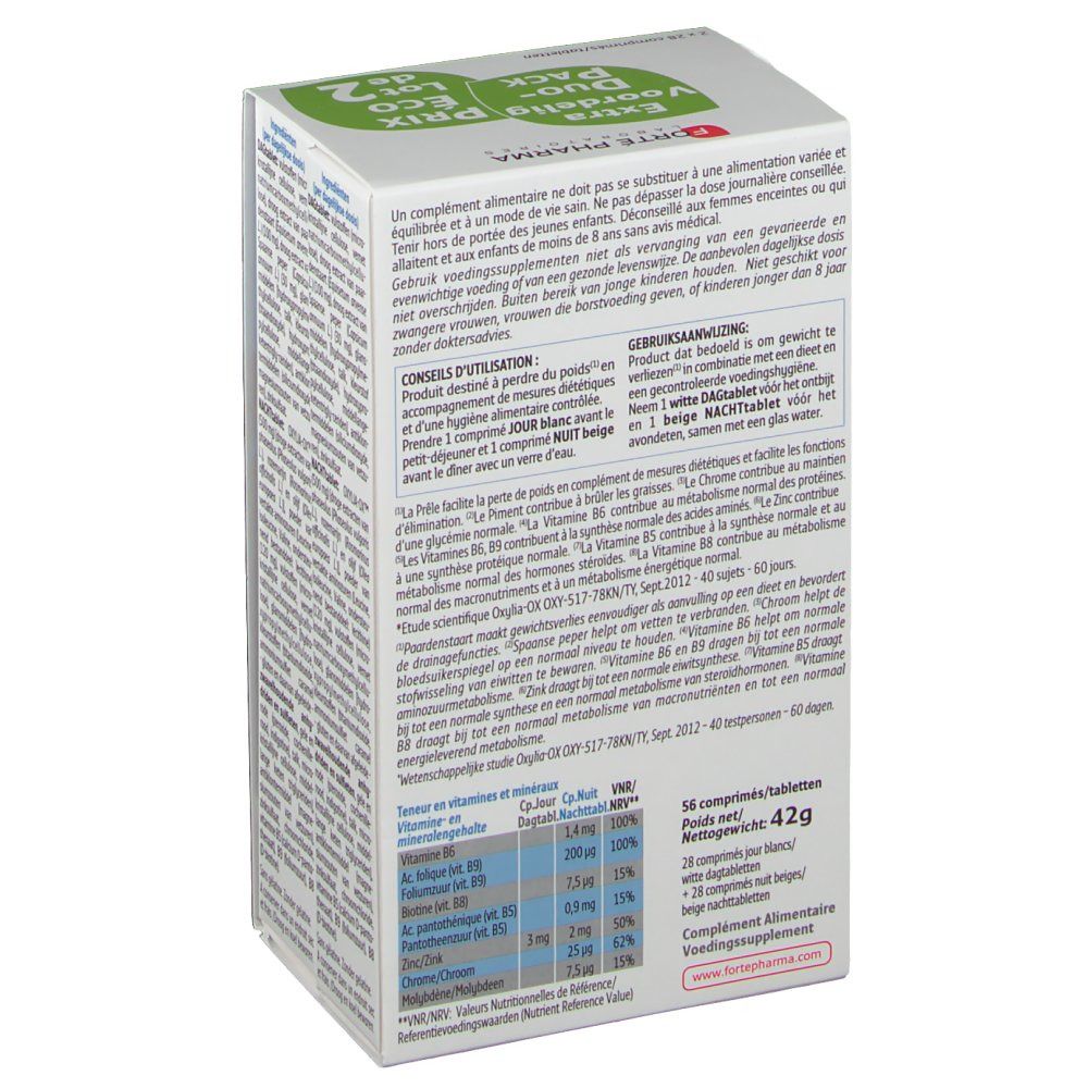Forté Pharma Turboslim 24 Fort Men Duopack