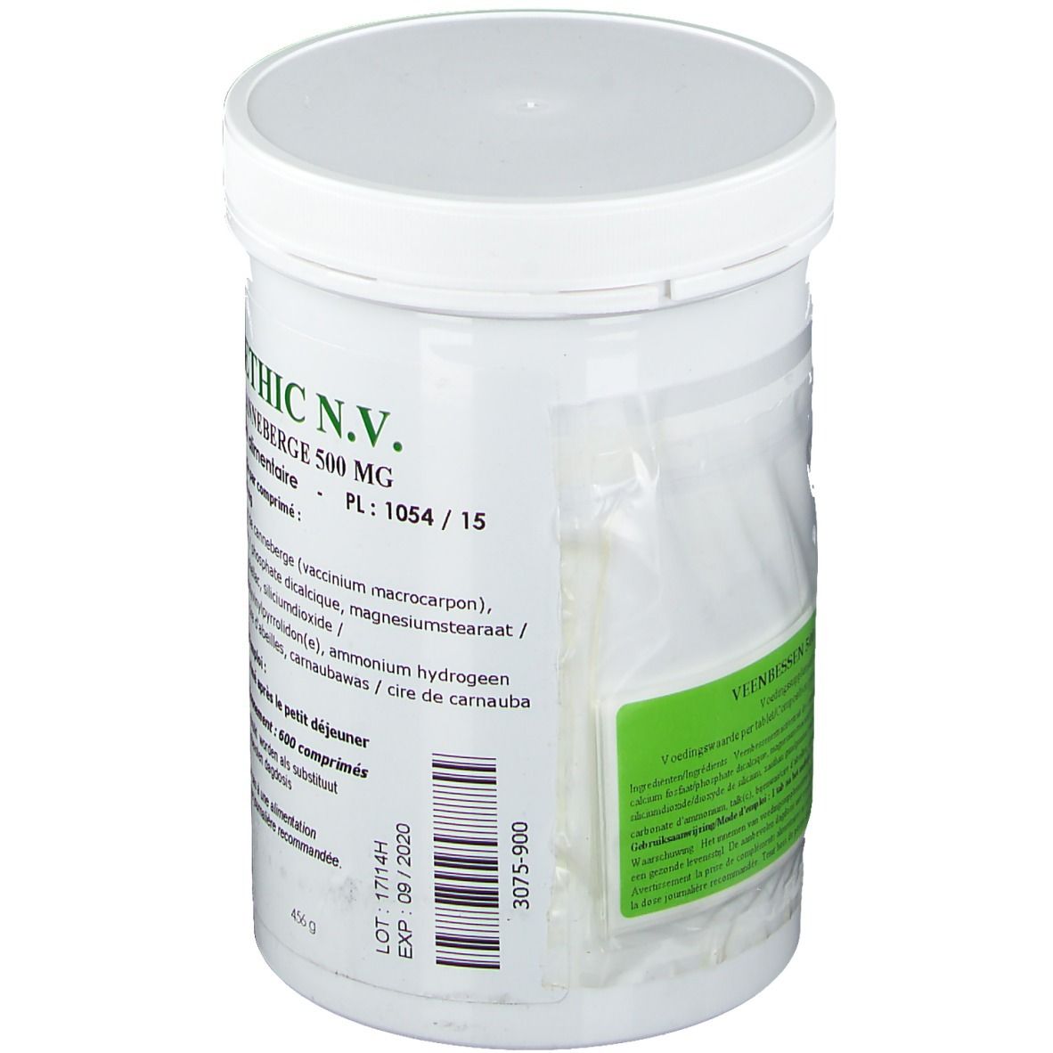 Veenbessen Nutri-ethic 500mg