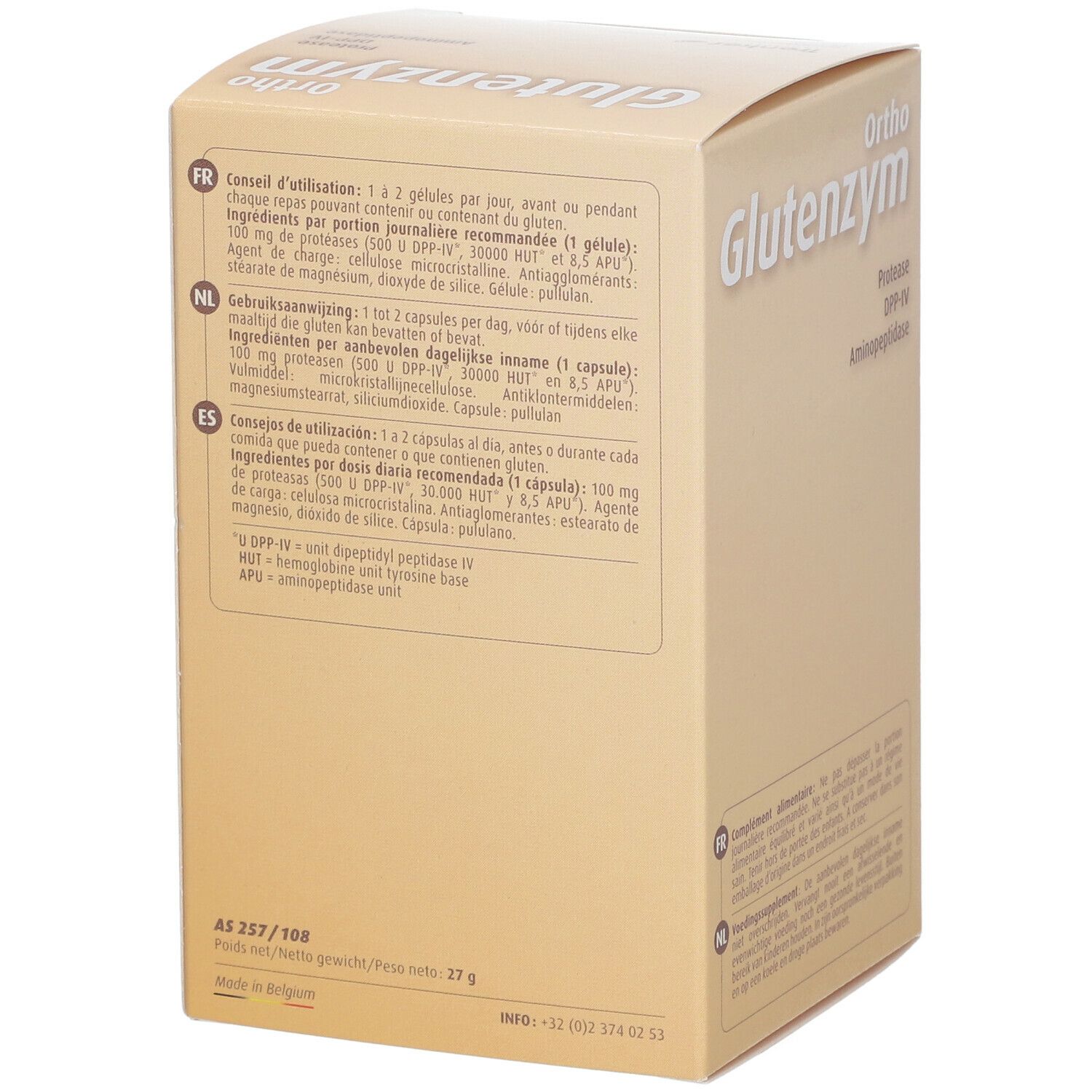 Ortho glutenzym