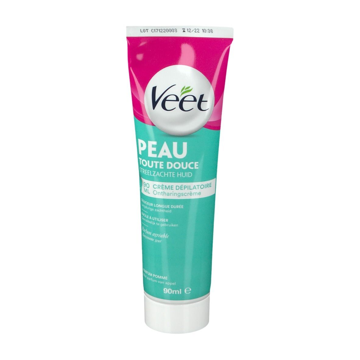 Veet Crème Dépilatoire Hydratante GenZ Parfum Pomme