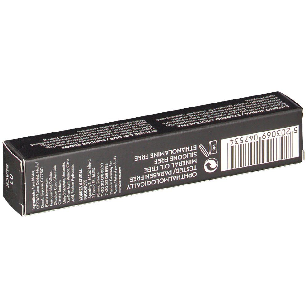 Korres Liquid Eyeliner Mineral Black