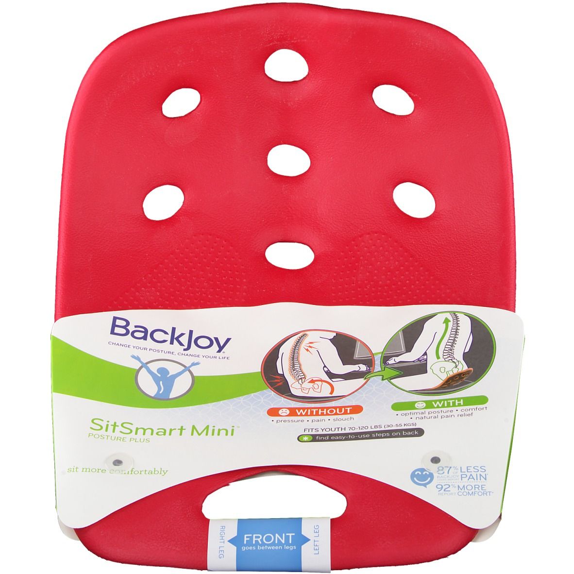 Backjoy Posture + Mini Coque Rouge