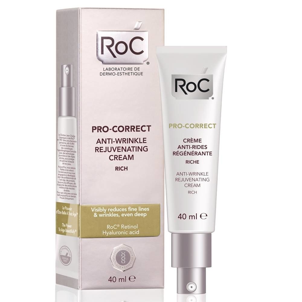 RoC Pro-Correct Verjongende Anti-Rimpelcrème Rijke Textuur