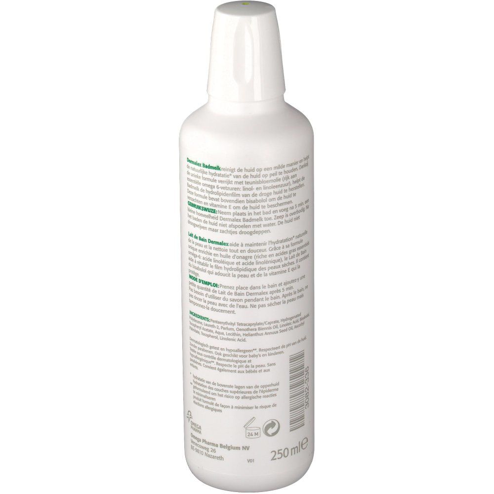 Dermalex Badmelk - Droge en Gevoelige Huid