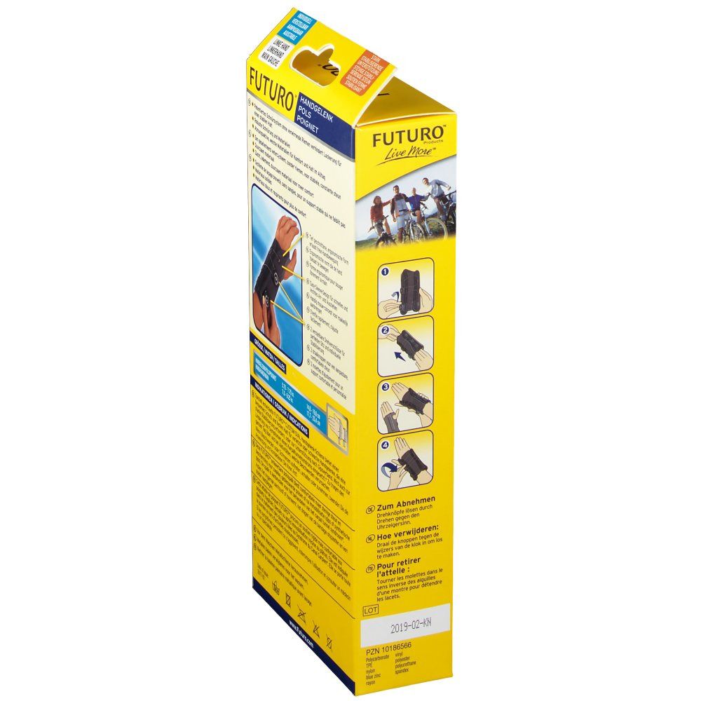 FUTURO™ Polsspalk Custom Dia 611612 Linkerhand Aanpasbaar