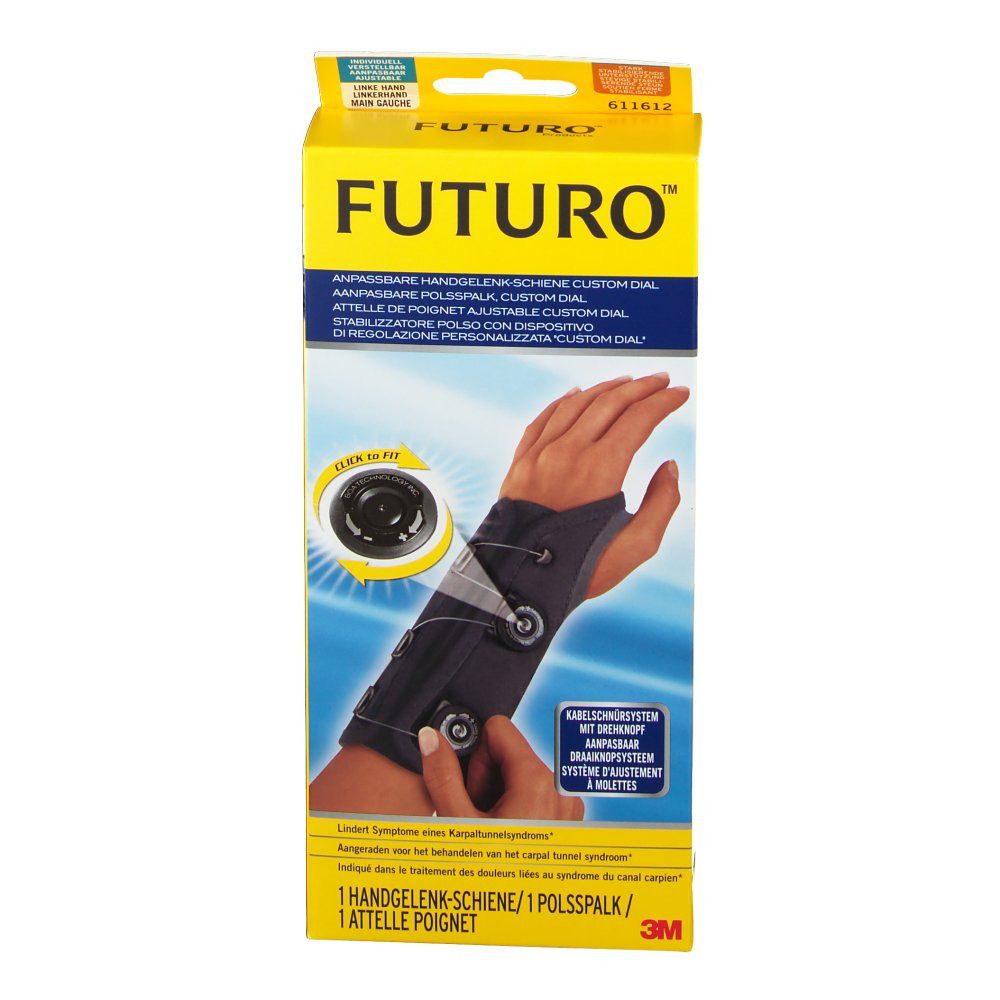 FUTURO™ Polsspalk Custom Dia 611612 Linkerhand Aanpasbaar