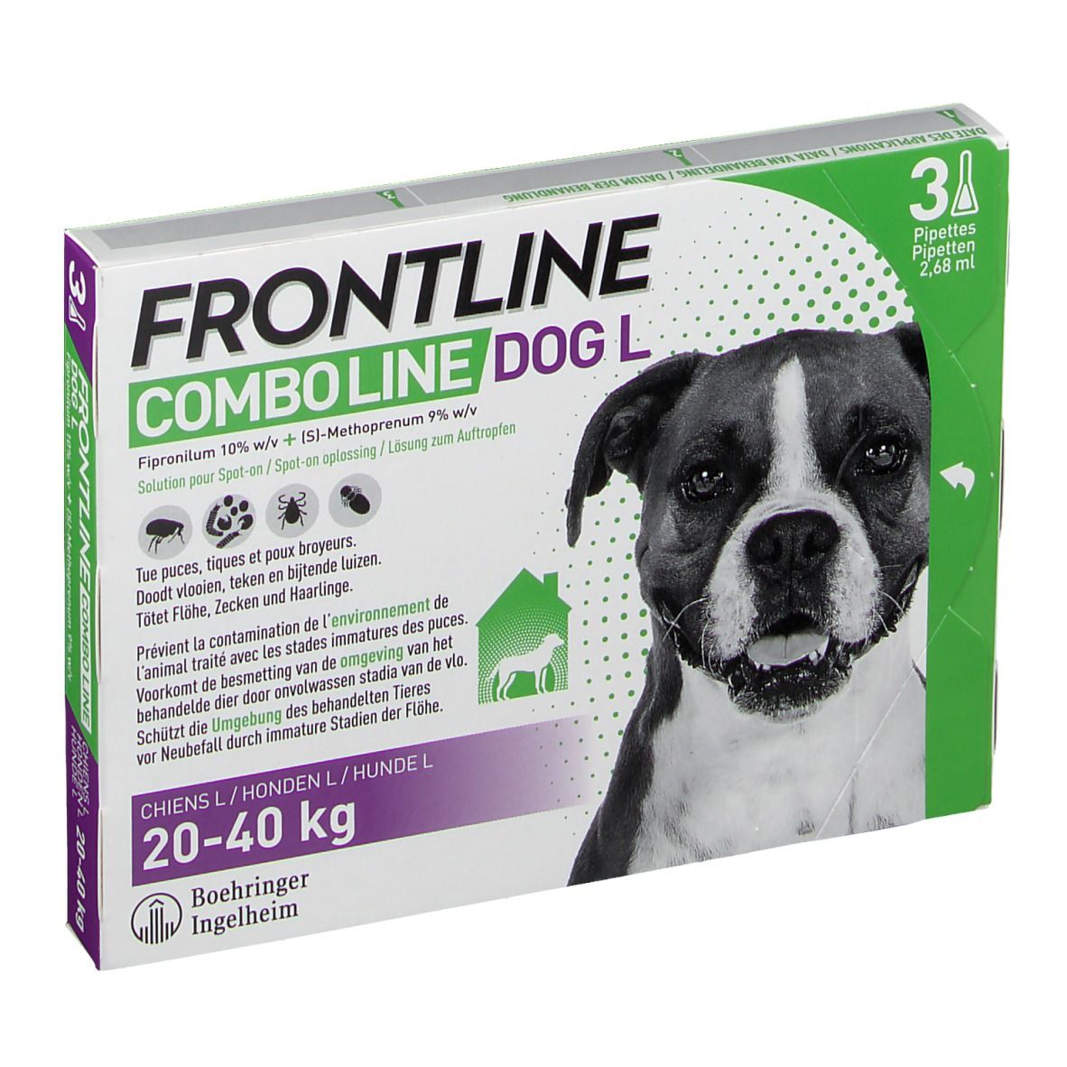 FRONTLINE Combo Line Chien L 20-40kg