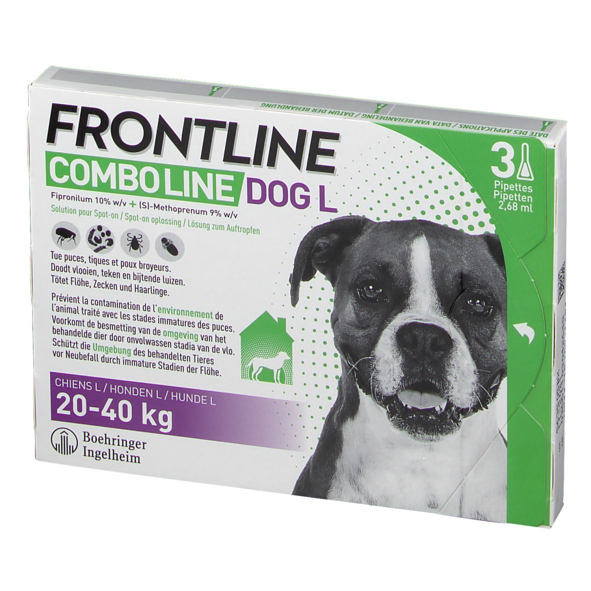 FRONTLINE Combo Line Chien L 20-40kg