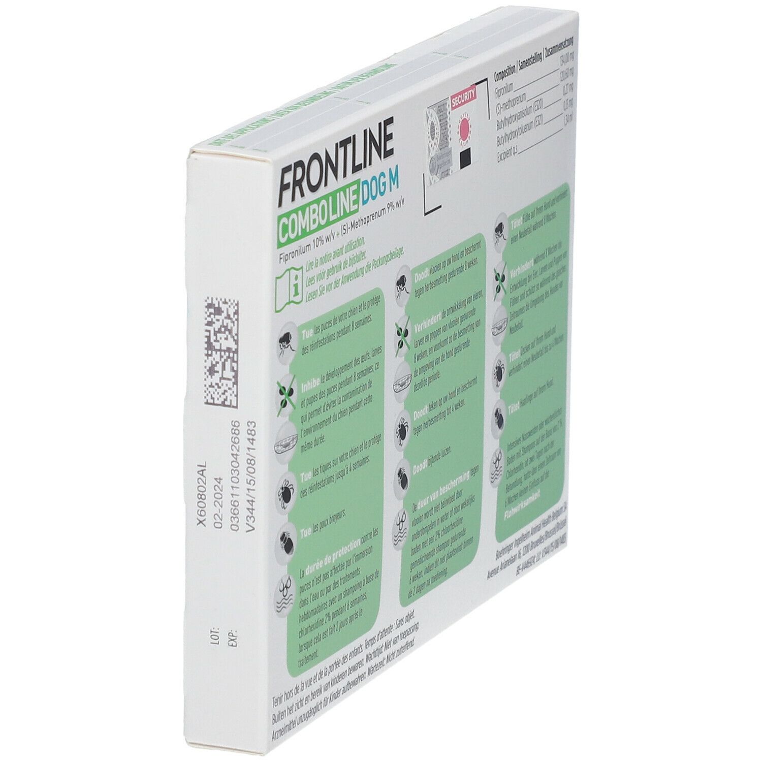 FRONTLINE Combo Line Chien M 10-20kg