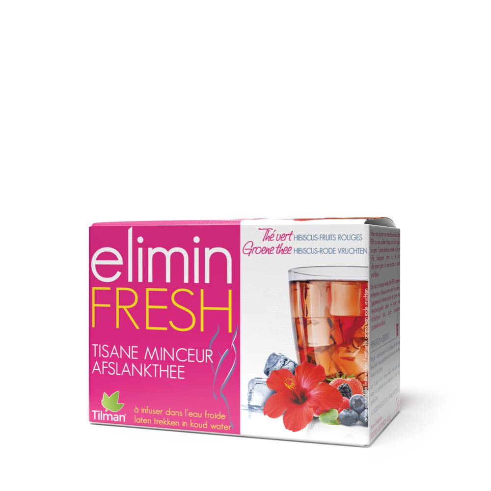 Elimin Fresh Tisane Minceur Hibiscus - Fruits Rouges