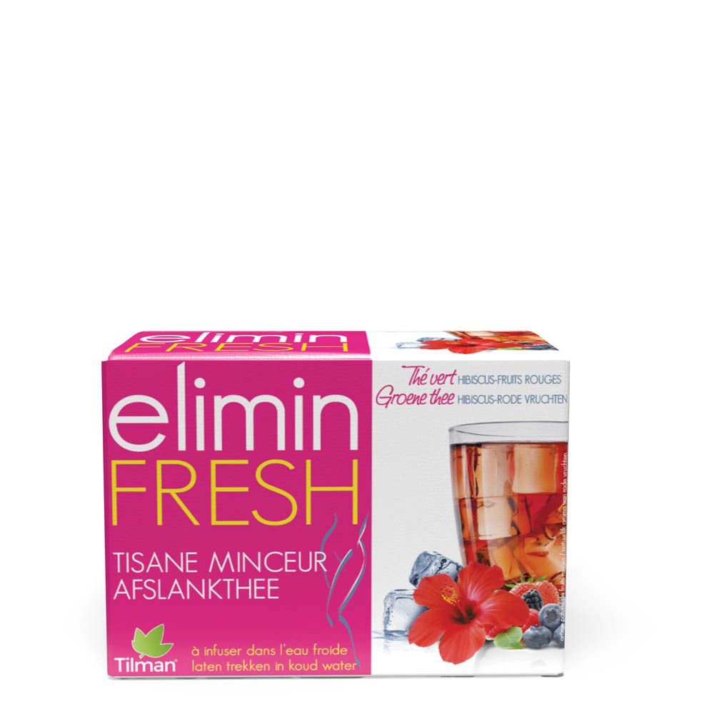 Elimin Fresh Tisane Minceur Hibiscus - Fruits Rouges