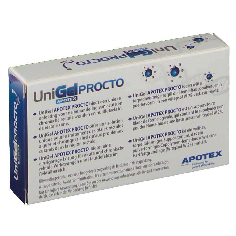 Unigel Procto Suppo Apotex