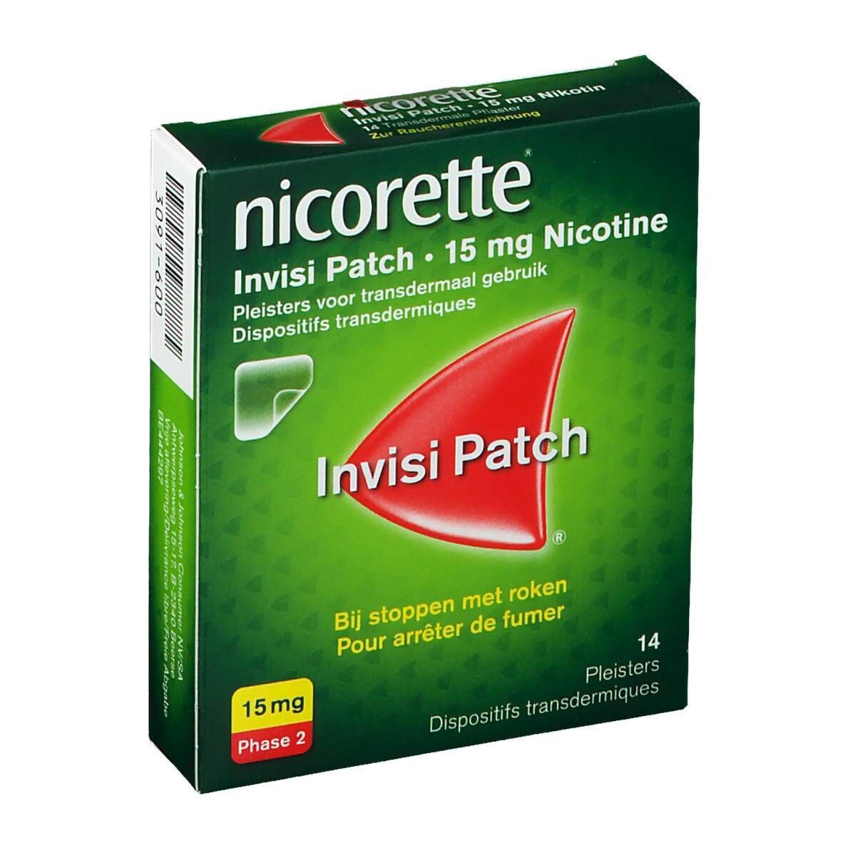 Nicorette® Invisi Patch 15mg