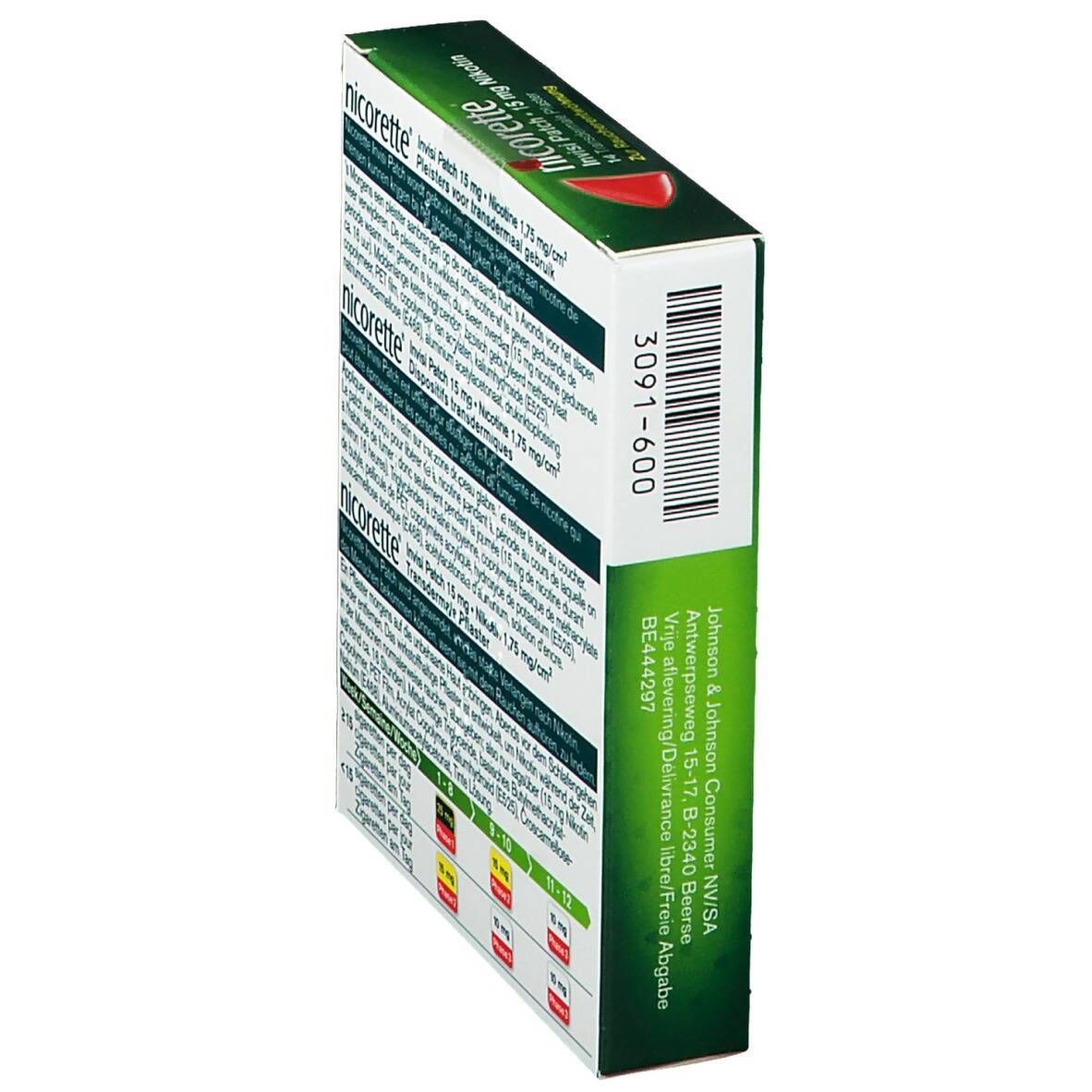 Nicorette® Invisi Patch 15mg