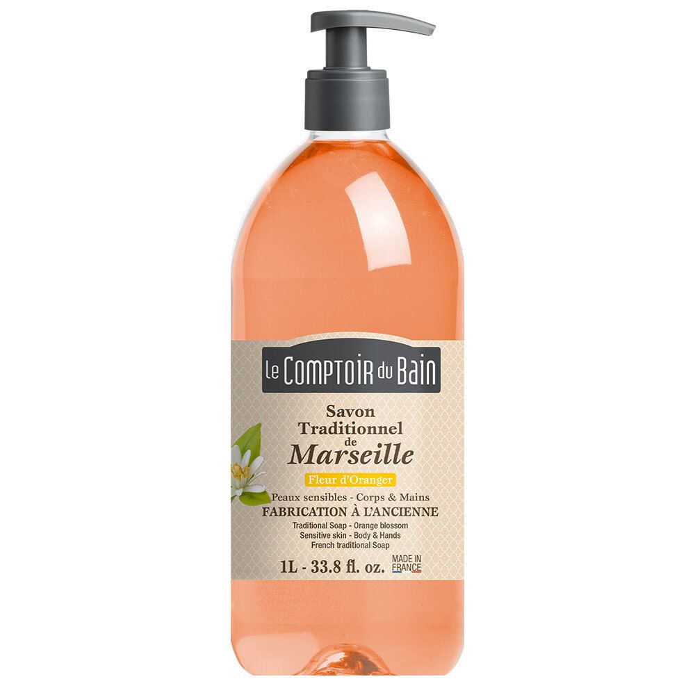 Le Comptoir du Bain Traditionele Marseillezeep Oranjebloesem