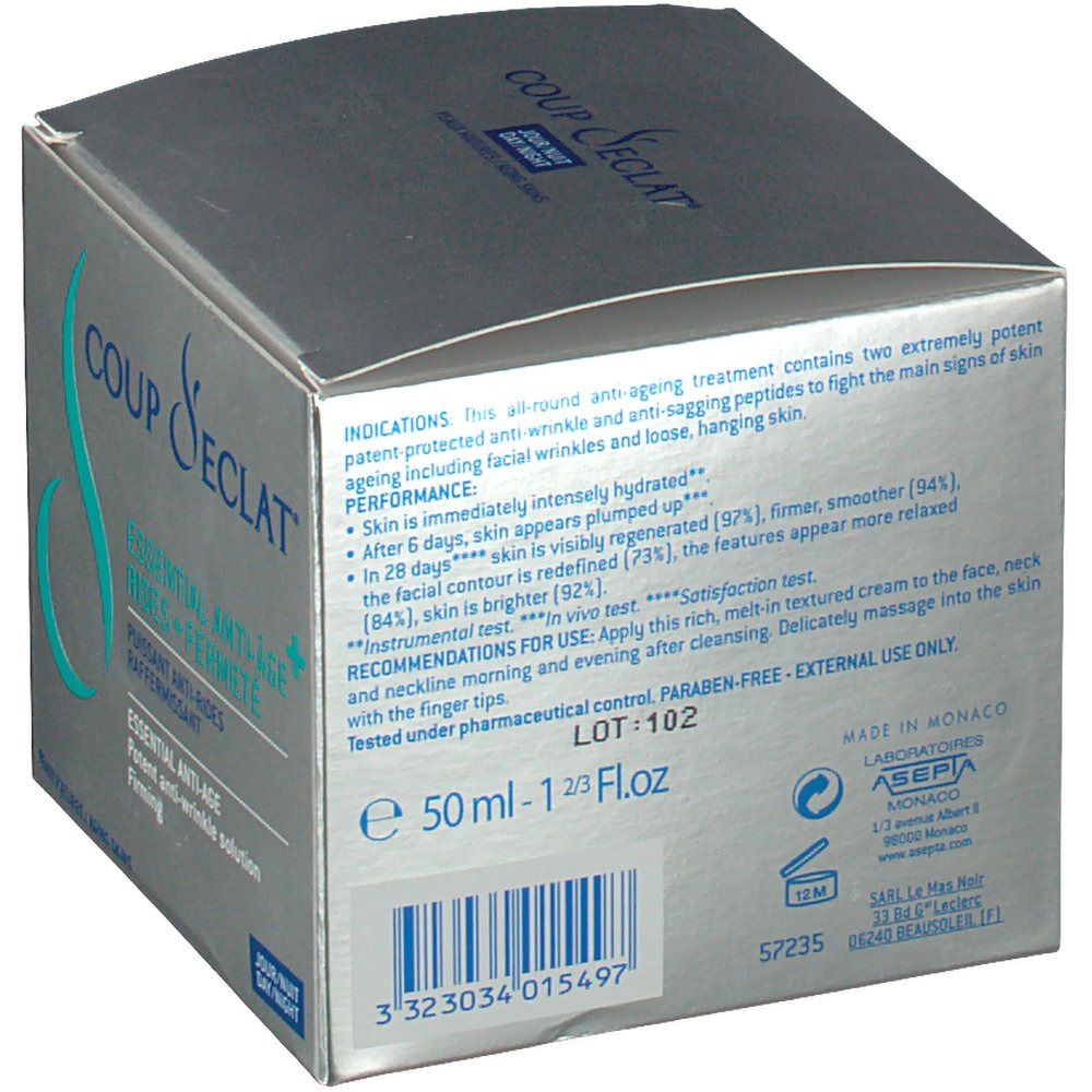 Coup d'Eclat Essentielle Anti-Age Crème