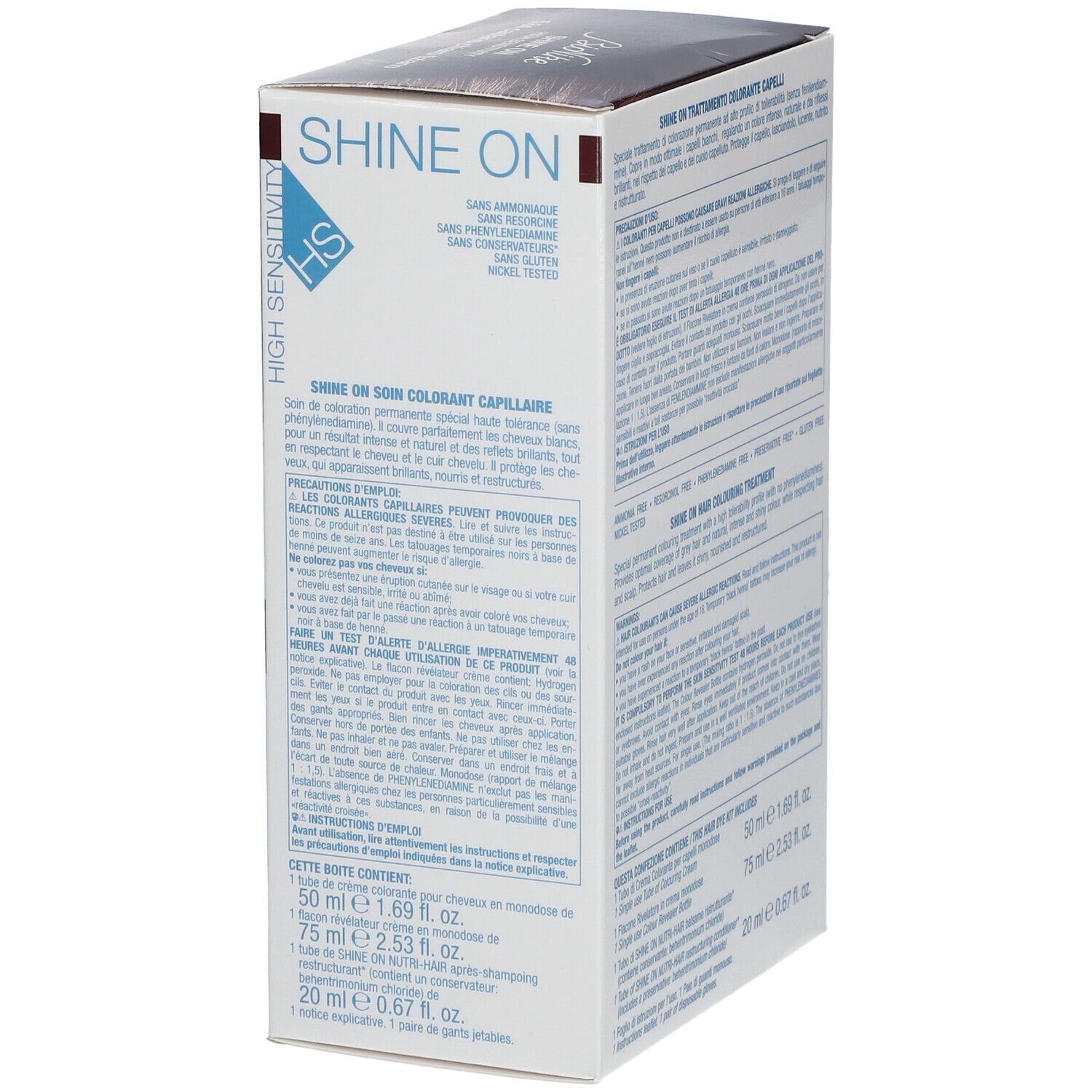 BioNike Shine On High Sensitivity 5.64 Titian Light Brown