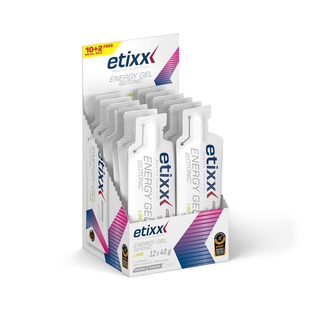 Etixx Isotonic Energy Gel Lime