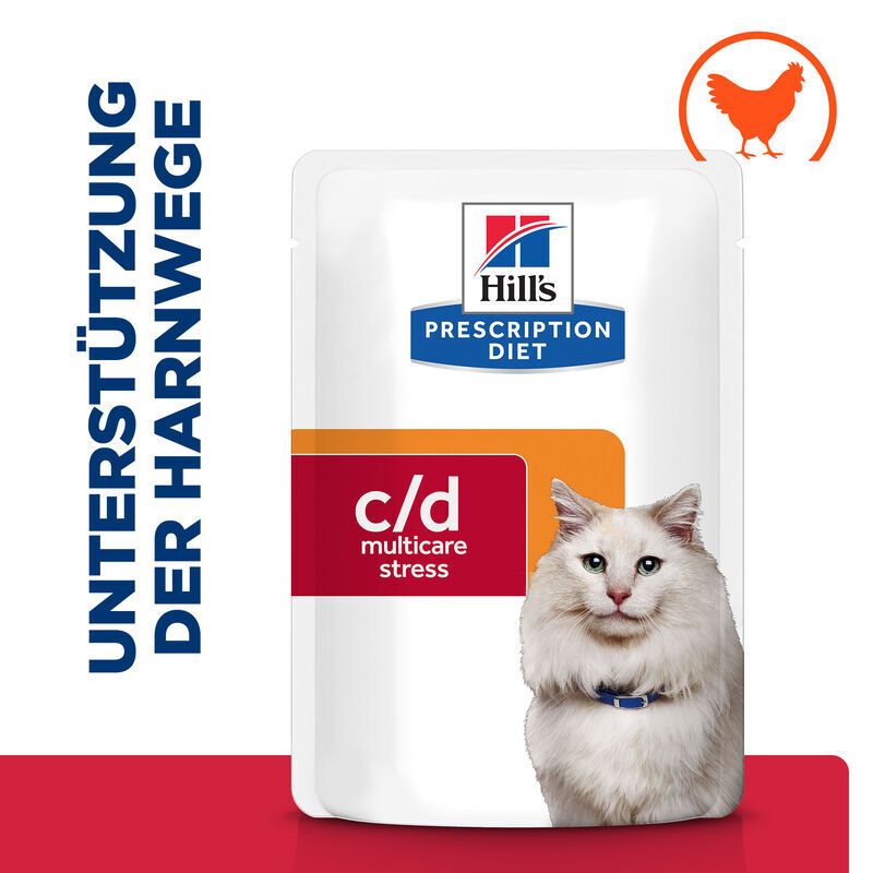 Hill's Prescription Diet C/D Urinary Stress Feline met Kip