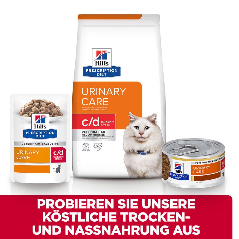 Hill's Prescription Diet C/D Urinary Stress Feline met Kip