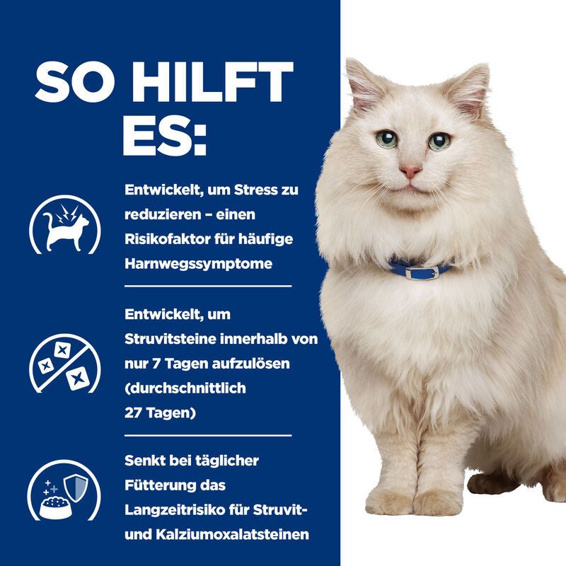 Hill's Prescription Diet C/D Urinary Stress Feline met Zalm