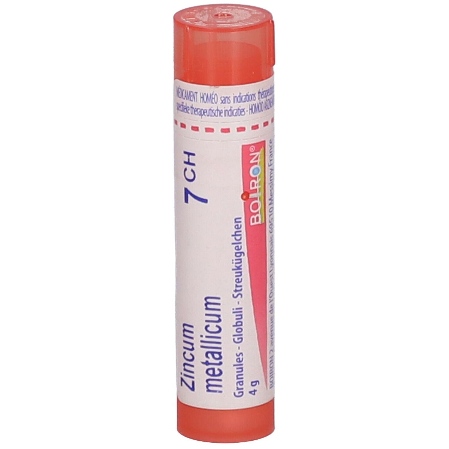 Boiron Gran Zincum Metallicum 7Ch